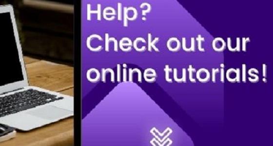 Help? Check out our online tutorials.