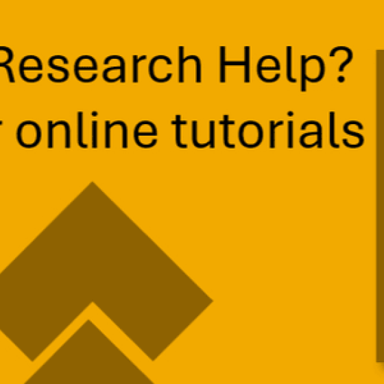 Need research help? Try our onlinetutorials
